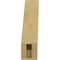 Ekena Millwork 3-inch W x 8-inch D x 12-inch H Copenhagen Rough Cedar Woodgrain TimberThane Knee Brace, Primed BRCUR03X08X12CHGRCPR - alternate 4